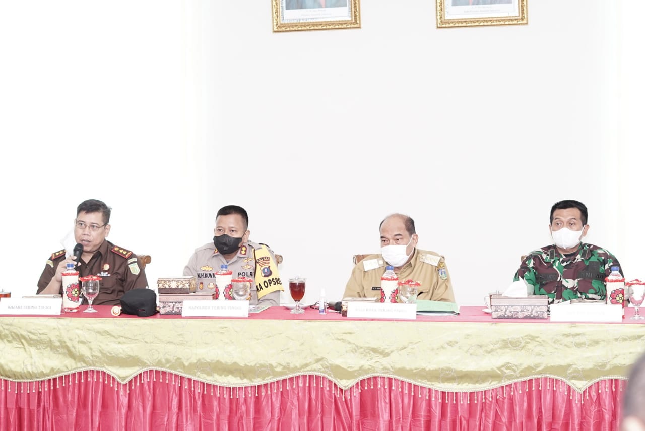 Walikota Tebing Tinggi Pimpin Rakor Nataru