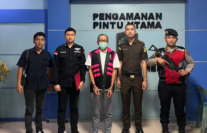 Kasus SIPUHH Di Lahan Hutan Siosar Rugikan Uang Negara  Rp 4,1 Miliar, Eks Kepala BPHL Wilayah II Sumut Ditahan Kejari Karo