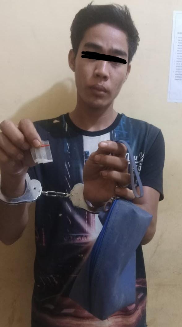 Sapu Bersih Narkoba di Sergai Polsek Pantai Cermin Ringkus Kurir Narkoba Edi Suwandi