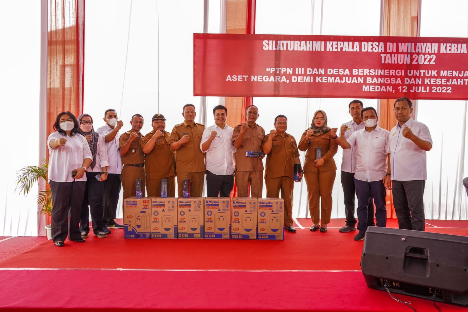 PTPN III (Persero) Silaturahmi bersama Kepala Desa Se-Wilayah Kerja