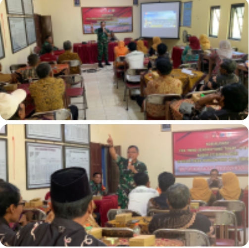 Warga Hargantoro Siap Bersinergi Membangun Desa Melalui TMMD