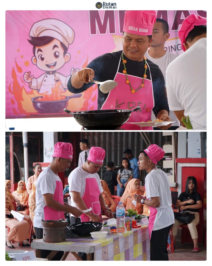 Memperingati Hari Ibu Rutan Kelas IIB Mengadakan Lomba Memasak Khusus Pegawai Pria.