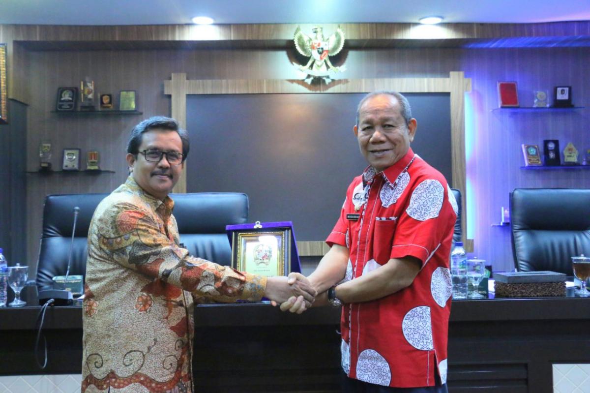 Drs Musaddad Nasution Terima Kunker DPRD Kabupaten Mamuju Tengah