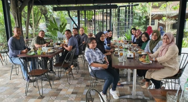 Danyon Marhanlan I Belawan Bersama Ketua Ranting B Cabang I Korcab Pasmar I Gelar Weekend Bersama
