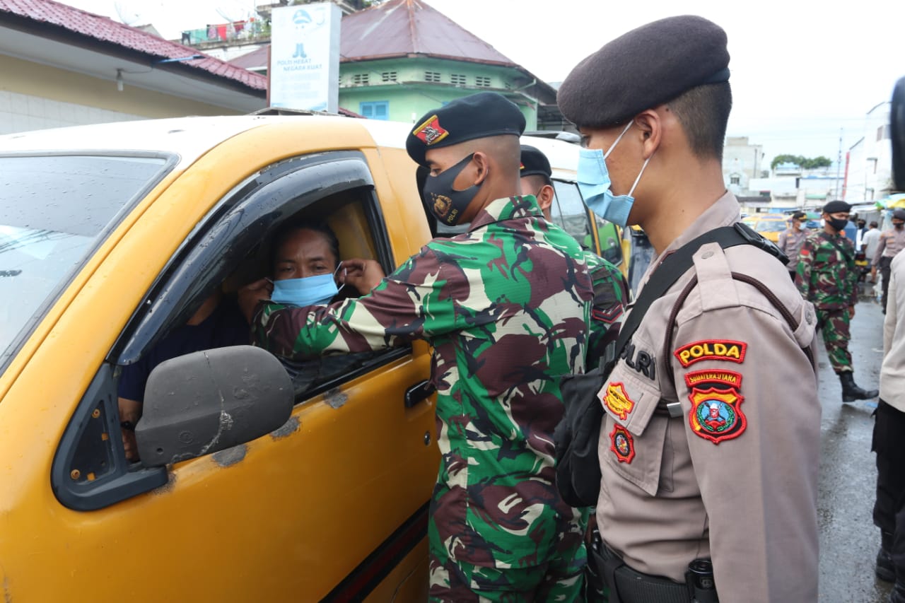Tekan Penyebaran Covid 19, Polda Sumut Terus Gencarkan Ops Yustisi dan Pos Penyekatan