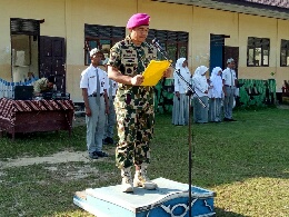 SMK Negeri I Singkil  dan SMA Negeri 1 Gunung Meriah Kab.Singkil Terima Tim Werving Lantamal I 
