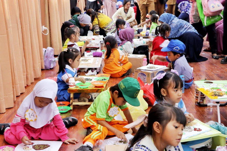 Pemkab Simalungun Gelar Lomba Kolase Tingkat PAUD/TK, SD dan Jingle 2P/Sapa 129 Tingkat SMP