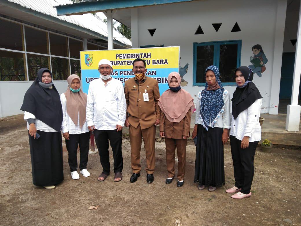 Kadisdik Batu Bara Ilyas Sitorus Kunjungi  Pembina Sumber Padi Keberadaan TK Paud  2021 Menjadi Perh