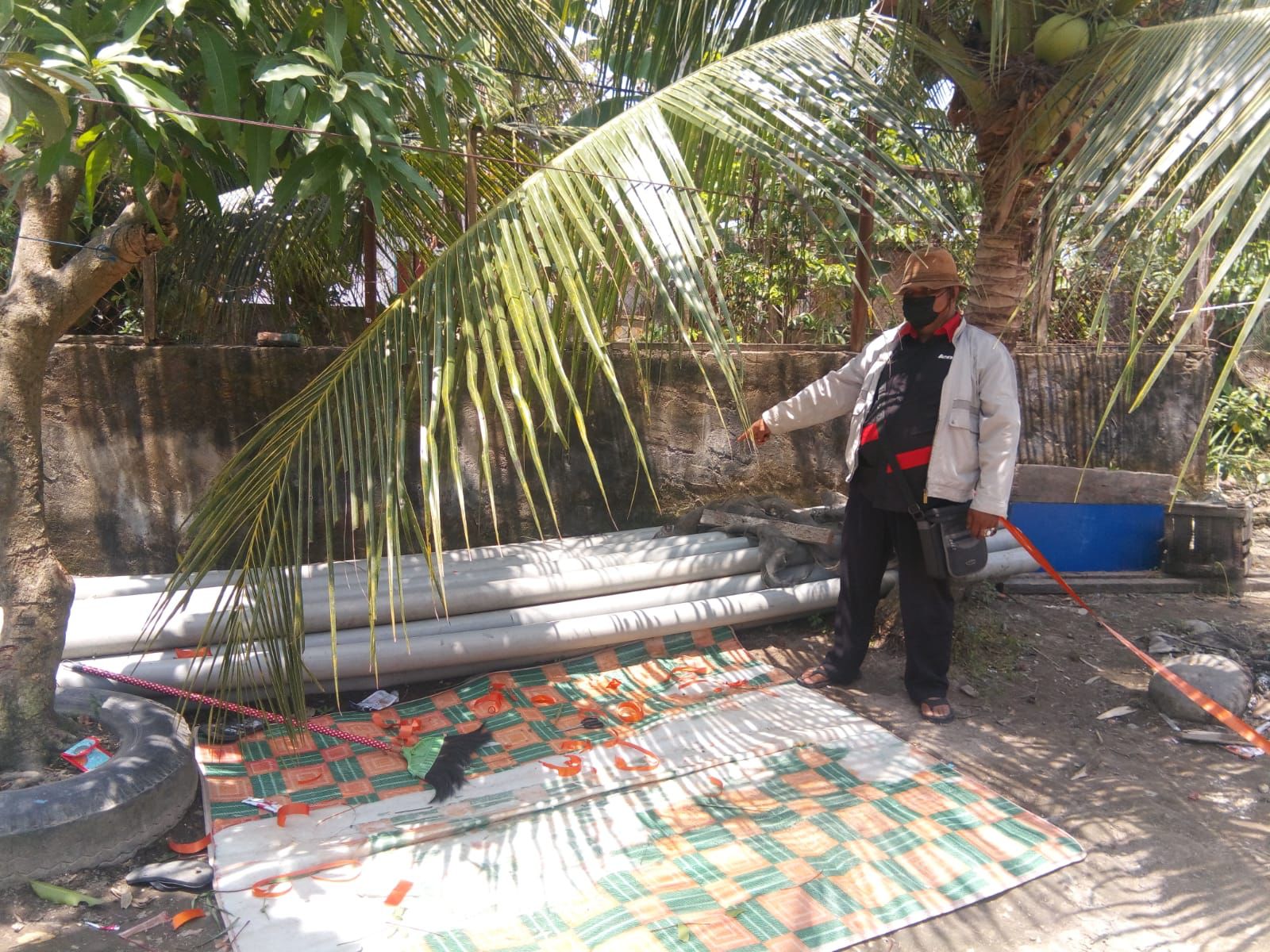 Warga Minta Usut Proyek MCK Yang Mangkrak Di Desa Percut