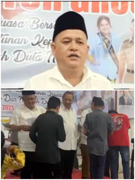 Paiman Sinaga CEO Duta Motor Gelar Buka Bersama dan Santuni Anak Yatim Sekaligus Bagikan Sembako