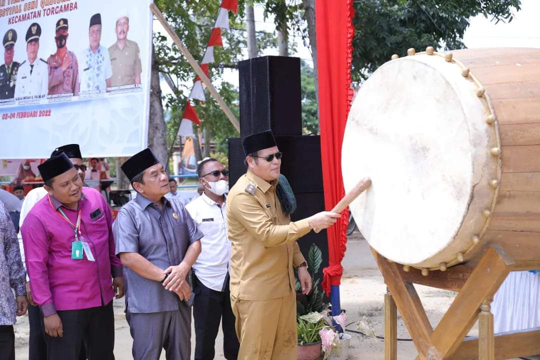 MTQ ke 13 dan FSQ ke 14 Tingkat Kecamatan Torgamba dibuka secara resmi Wabup Labusel
