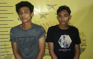 Dua Pelaku Spesialis Curanmor Di Warnet Ulina Ditangkap Polsek Medan Timur