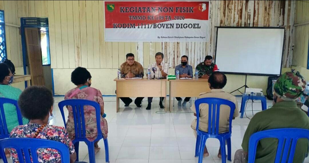 Program Non Fisik Satgas TMMD Kodim 1711 Gandeng FKUB Boven Digoel
