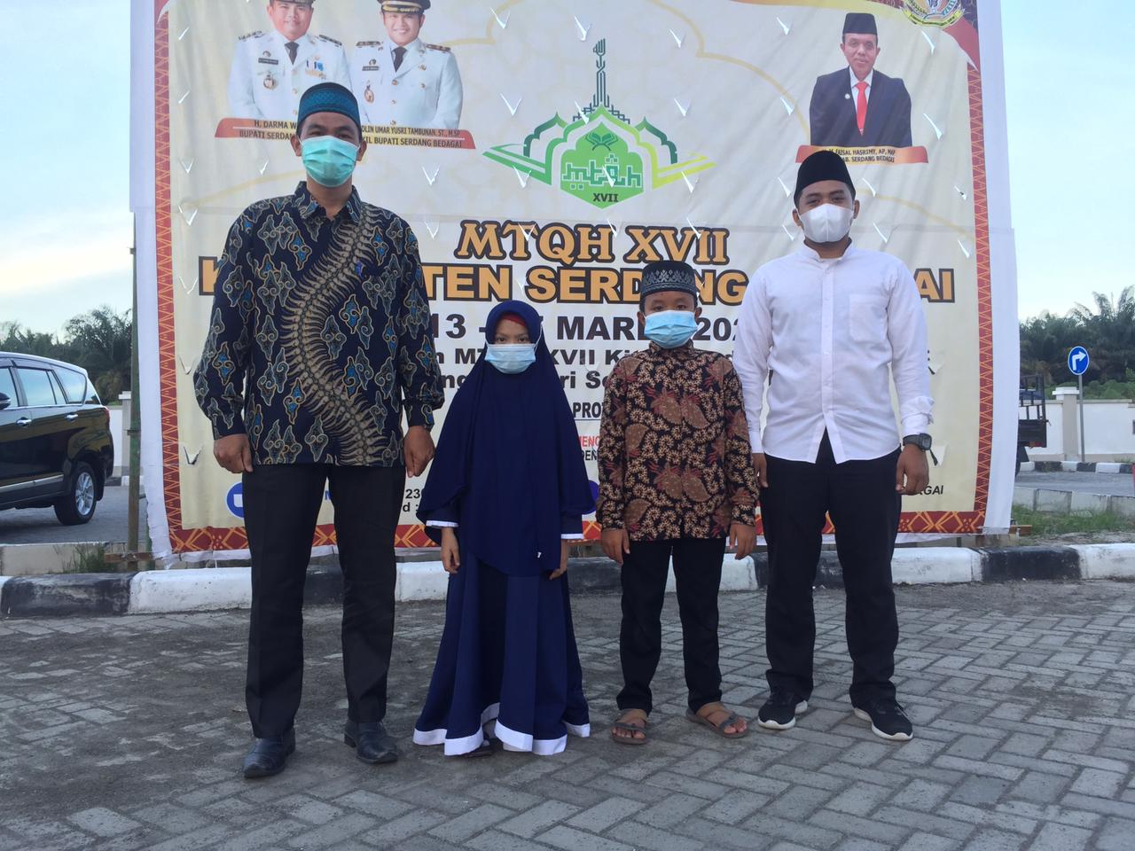 Siswa- Siswi Yayasan Ummi A yuni Raih Juara Musabaqah Tilawatil Quran dan Hadist MTQH ke-XVII Sergai