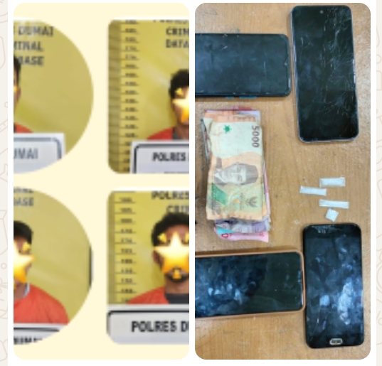 Patroli Raga Polsek Sungai Sembilan Berhasil Amankan 4 Tersangka Narkotika