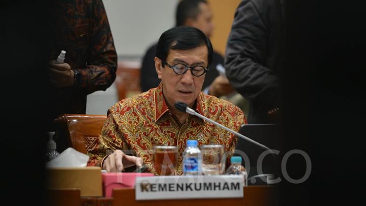 Yasonna Laoly Bantah Anaknya Terlibat Monopoli Bisnis di Lapas: Bohong Besar