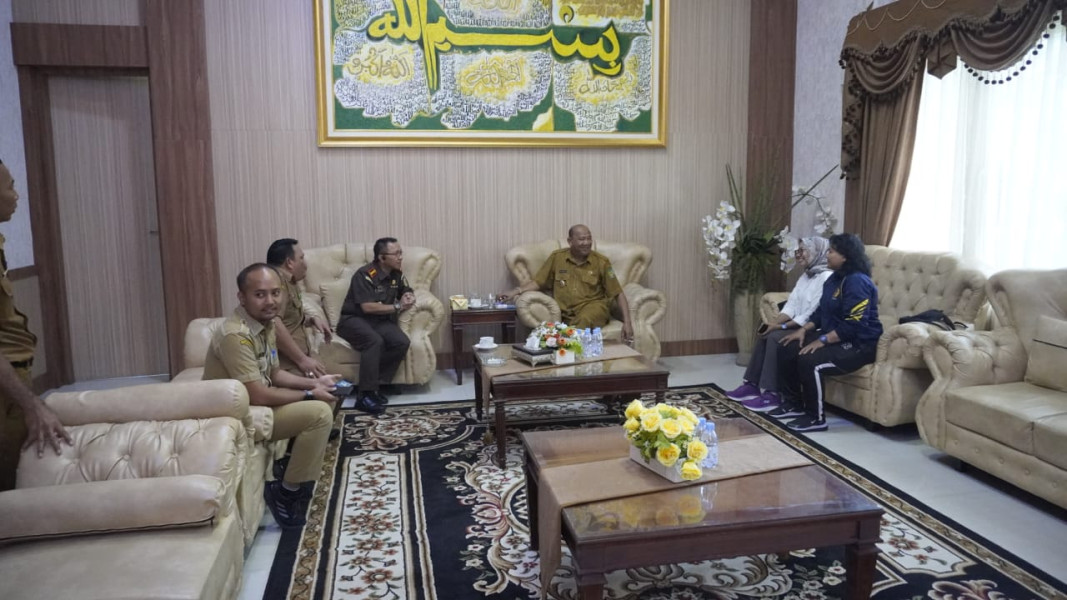Plt Bupati Langkat Terima Audiensi FOKSI
