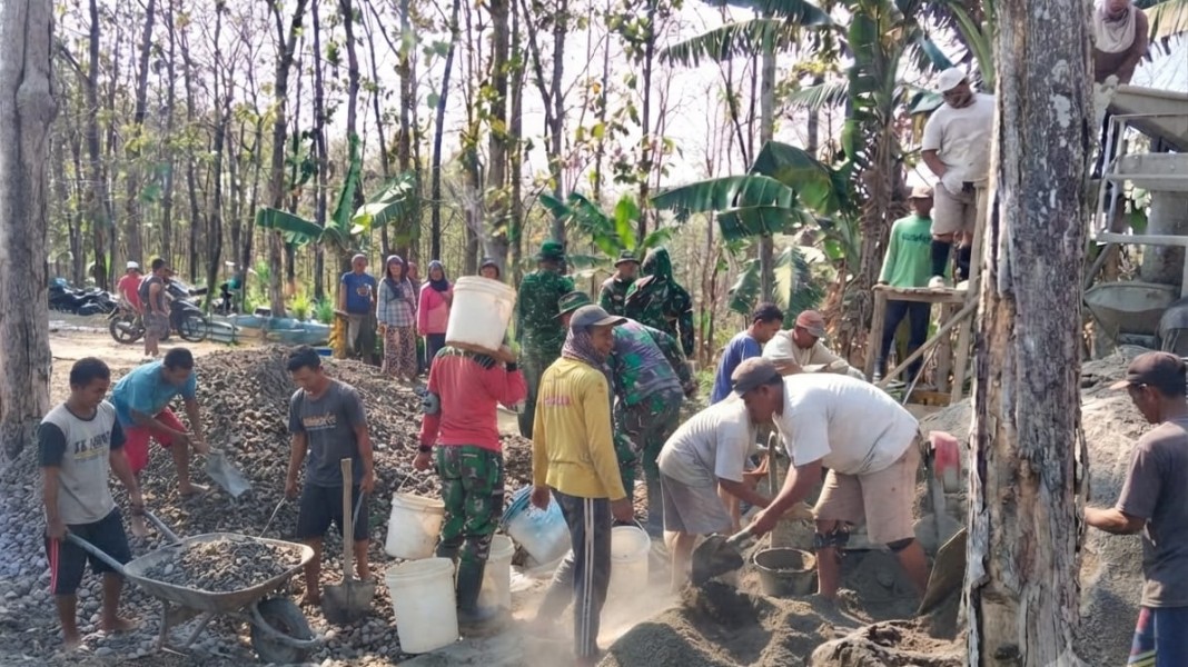 Berpacu dengan Waktu! Satgas dan Warga Kebut TMMD, Yakin Tuntas 100 Persen Sebelum Penutupan