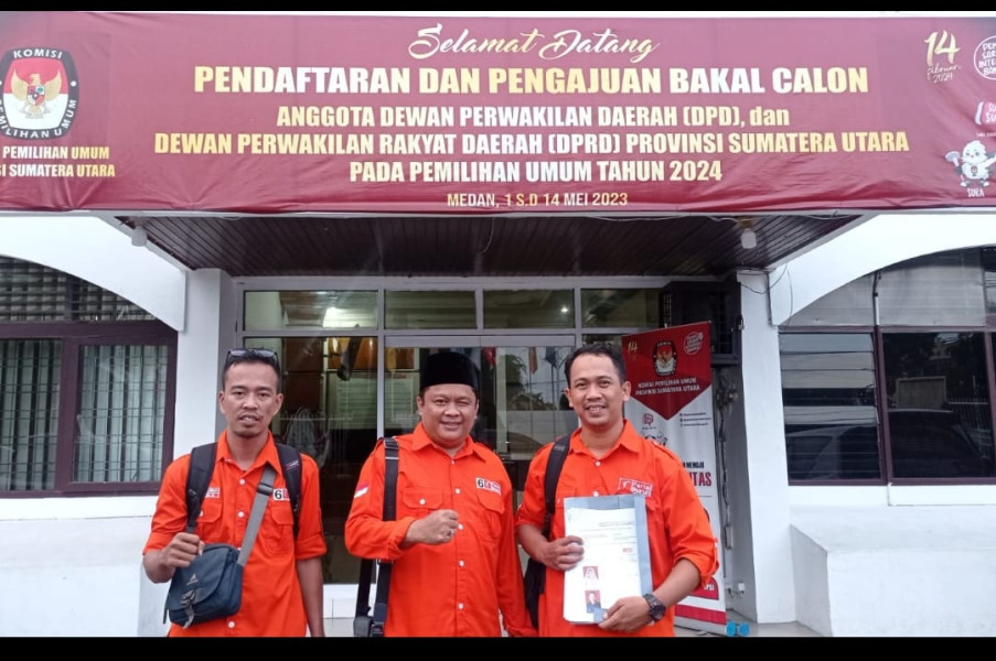 Partai Buruh Usung Kekuatan Penuh, 100 Bacaleg DPRD Sumut Siap Tarung Pemilu