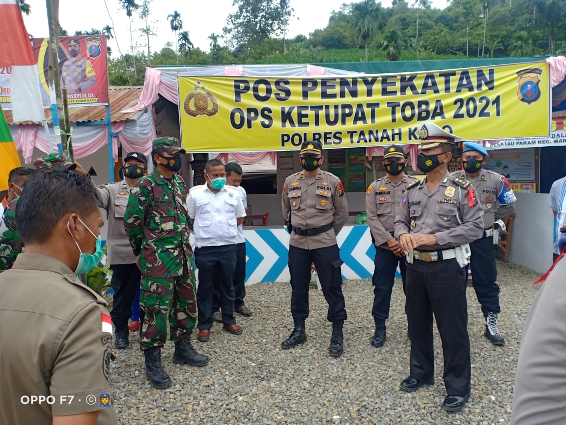 Hari Pertama Operasi Ketupat Toba 2021, Polda Sumut Putar Balik Ratusan Kendaraan