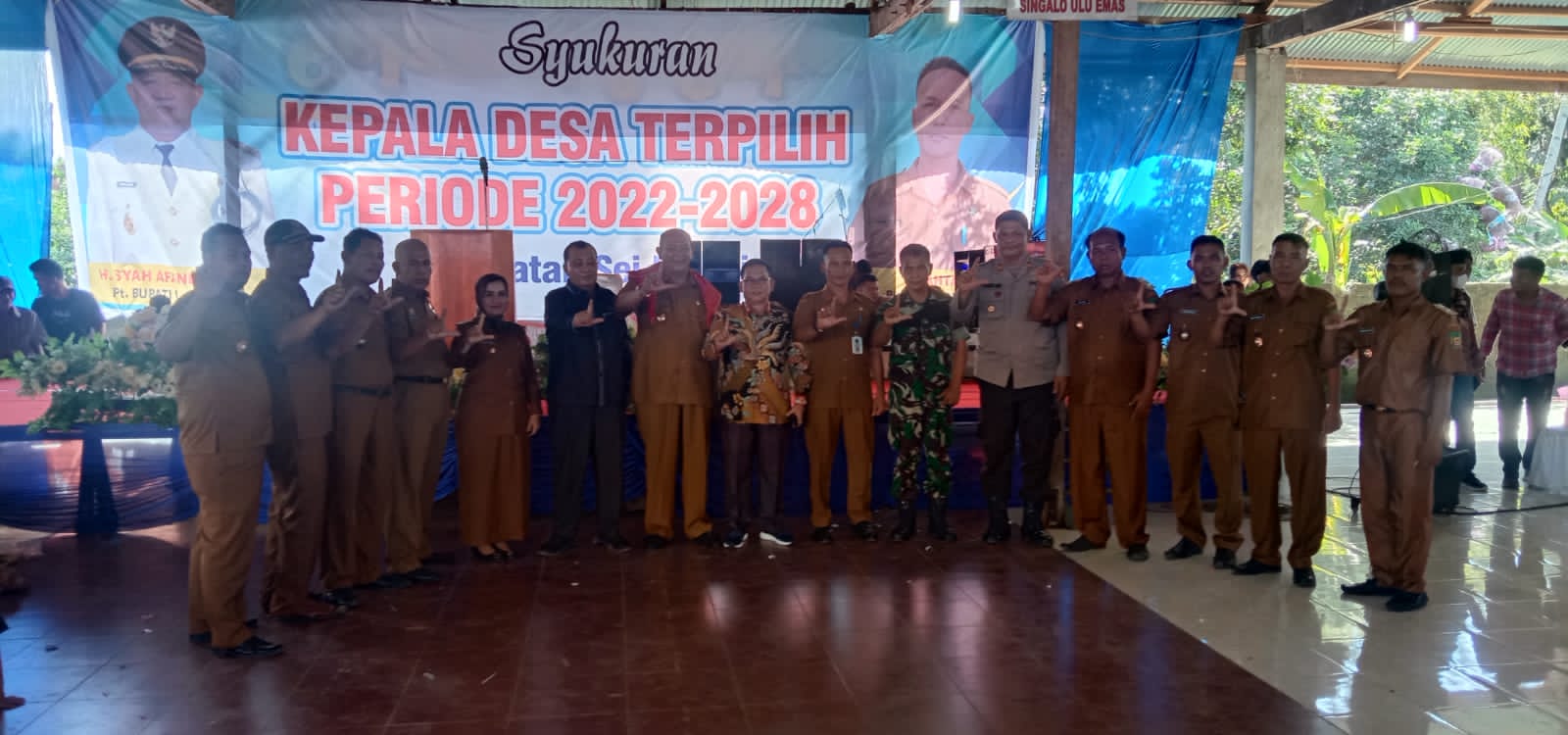 Kades Terpilih di Sei Bingai Gelar Syukuran, Afandin Ingatkan Ini