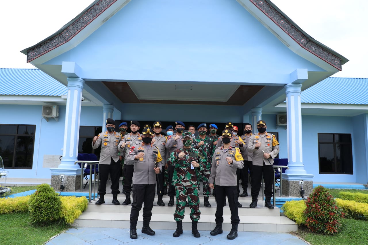 Jalin Sinergitas Antara TNI-Polri, Kapolda Sumut Silaturahmi dengan Danlanud Soewondo