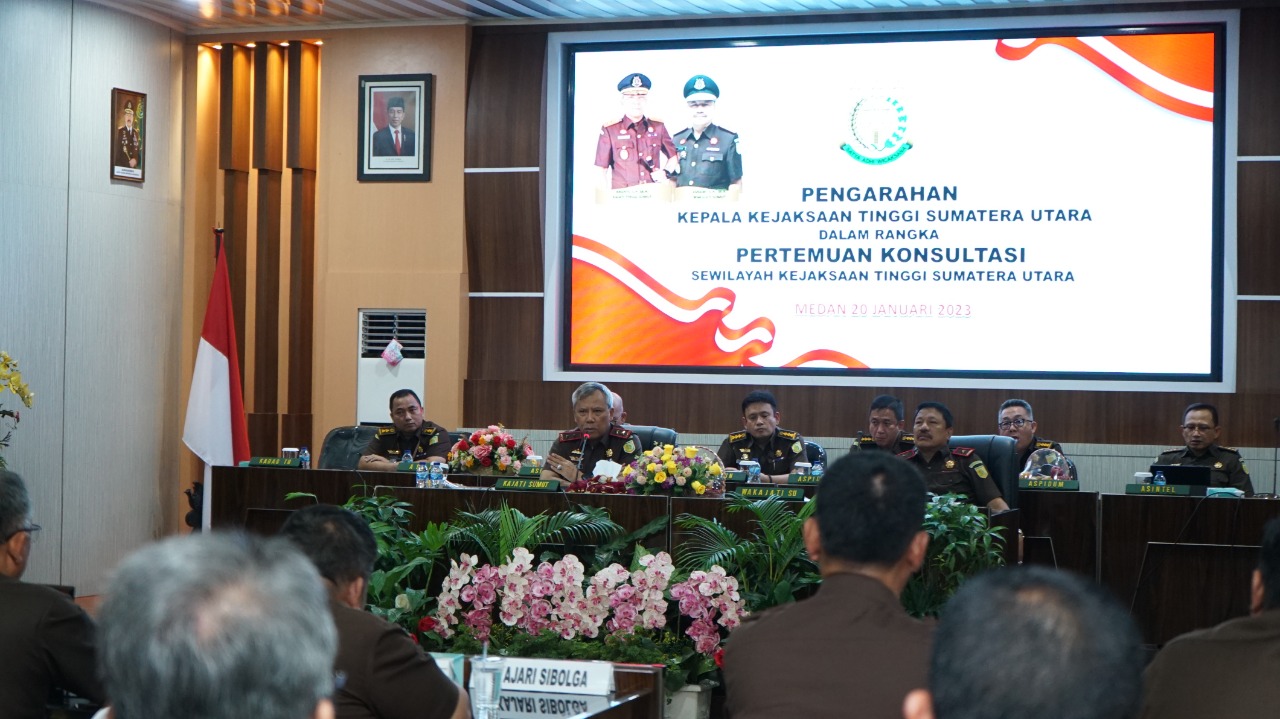 Silaturahmi Awal Tahun 2023, Kajati Sumut Ajak Seluruh Jajaran Tetap Jaga Kekompakan
