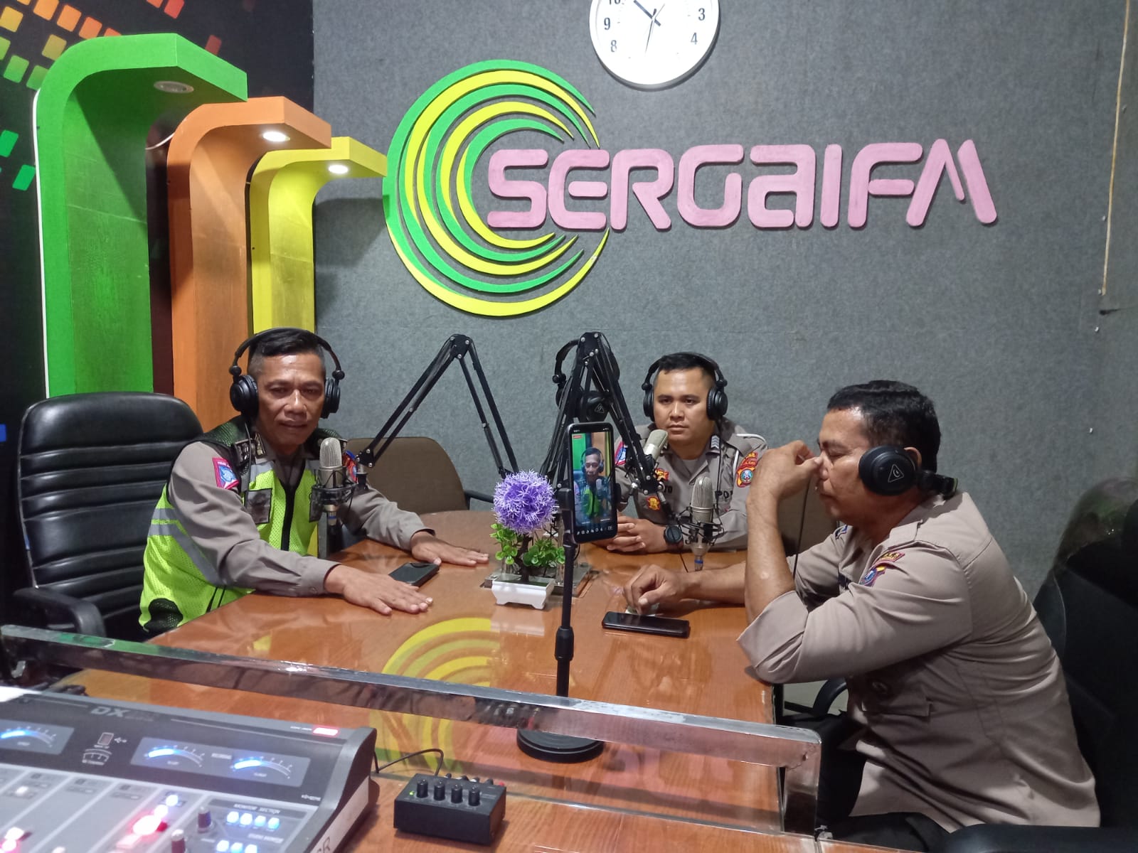 Polres Sergai Informasikan Ops Zebra Toba - 2022 Melalui Radio Sergai FM.