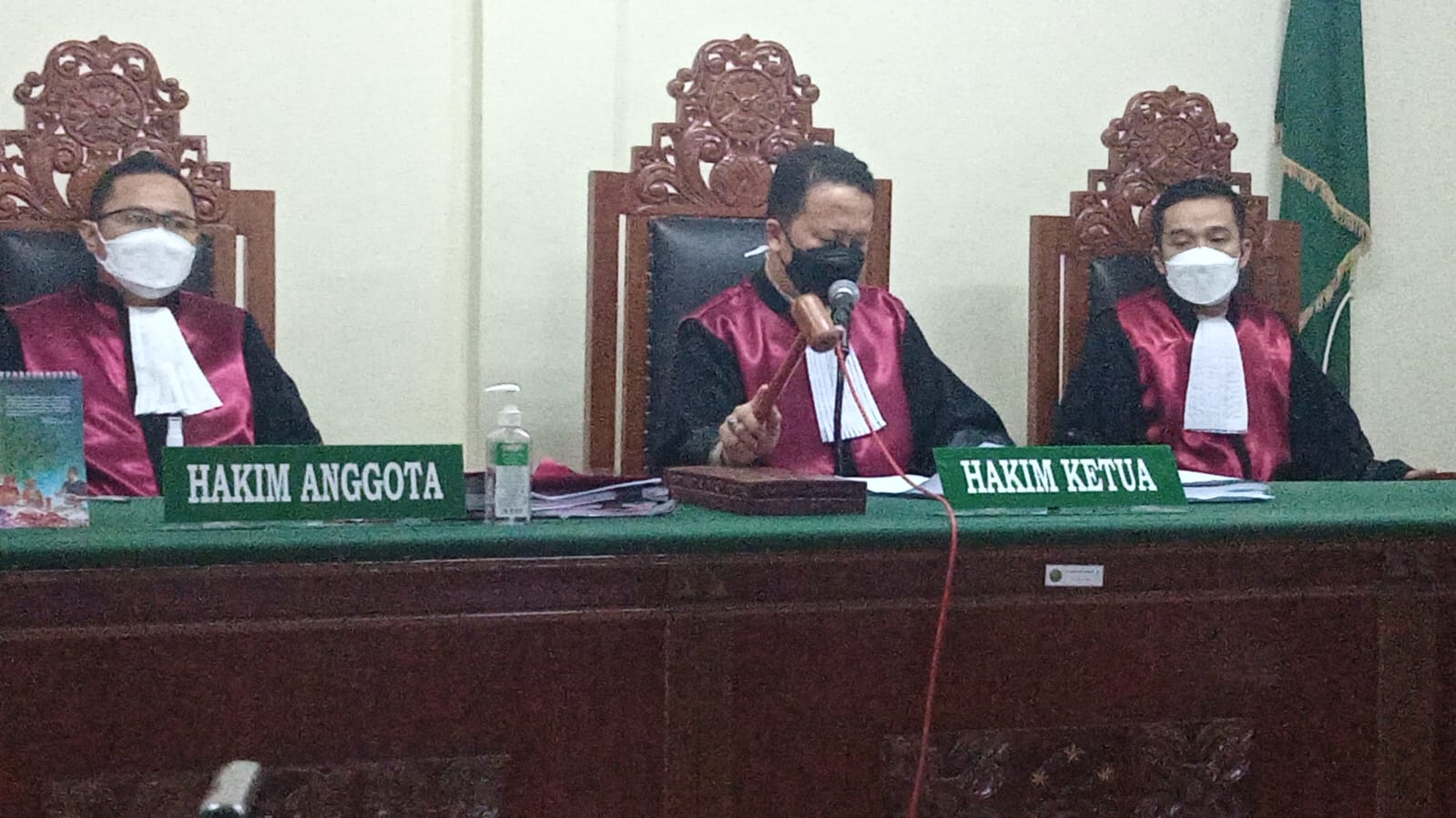Hakim Vonis Okor Ginting 1 Bulan 15 Hari, Separuh Lebih Ringan dari Tuntutan JPU