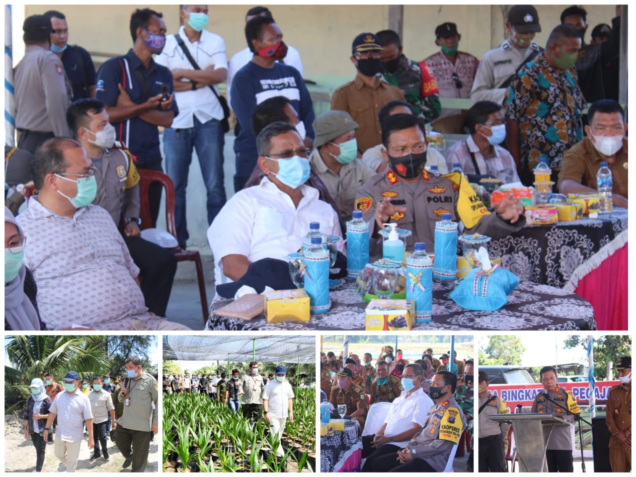 Polres Serdang Bedagai   Rombongan Gubernur Provinsi Kepulauan Babel Kunjungi Kabupaten Sergai