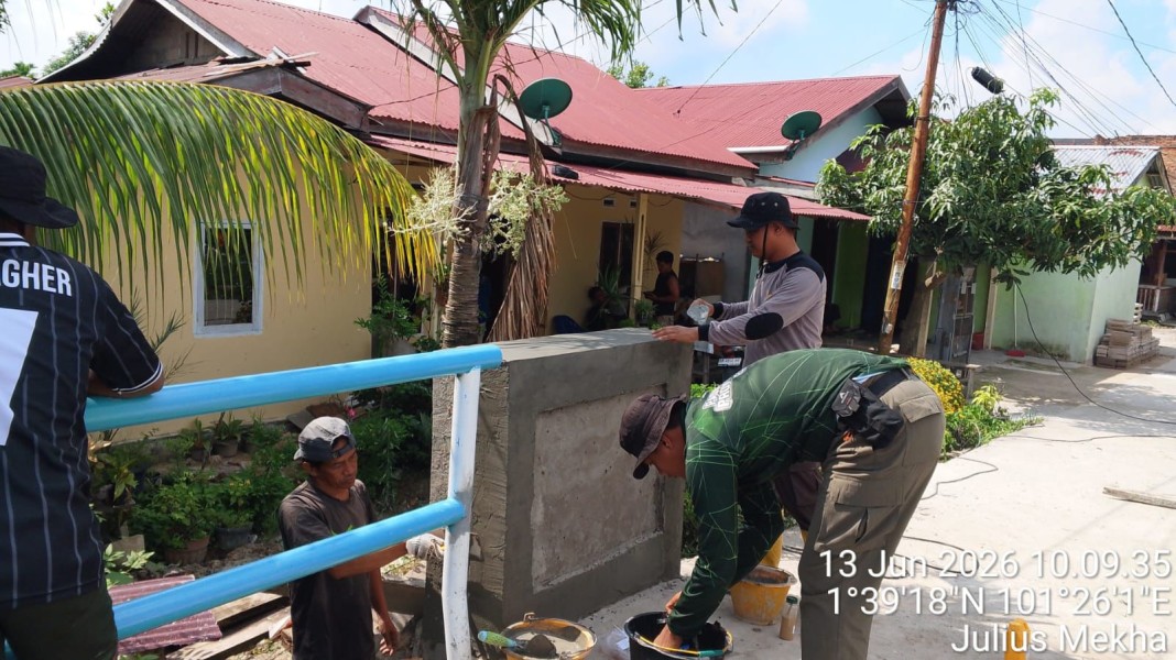 Progres Pembangunan Jembatan Merah Putih Presisi Tahap II di Dumai Capai Tahap Akhir
