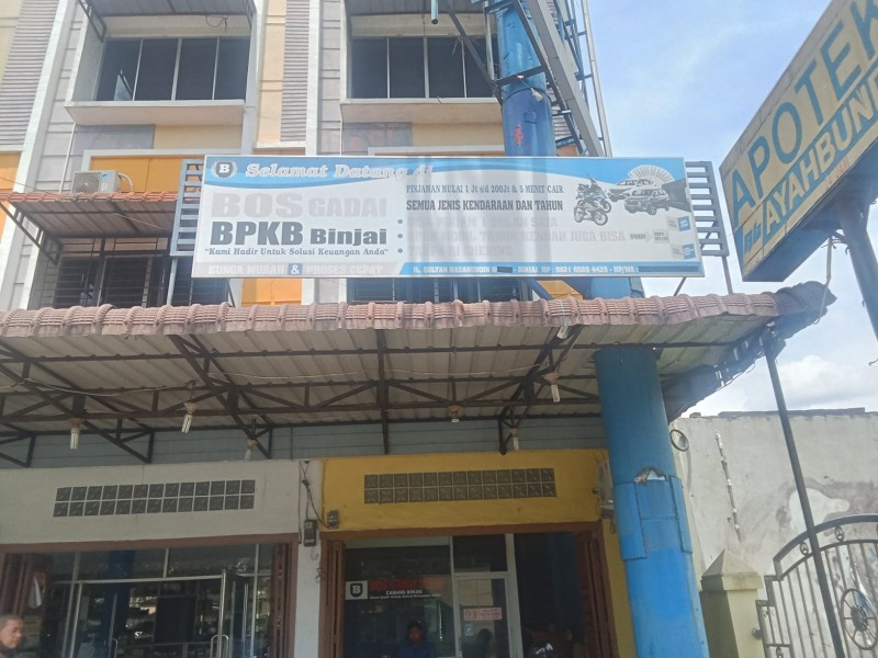 Alamak...!! Petugas BOS GADAI Binjai Salah Bawak Lari Sepeda Motor Nasabah, Korban Bakal Lapor Polisi