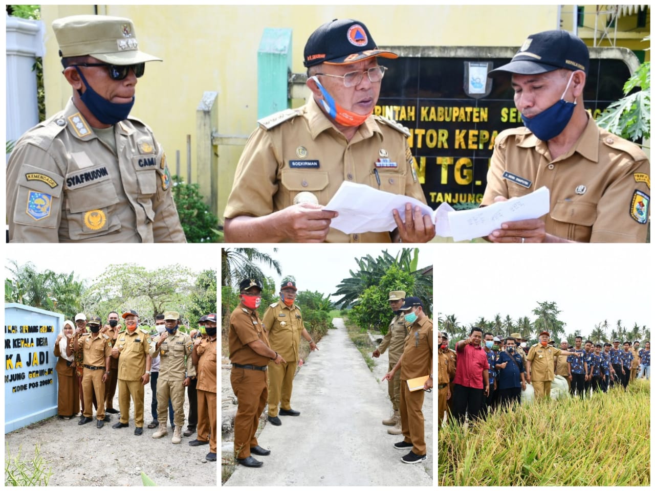 Bupati Sergai Berikan Apresiasi Pembangunan Desa di Kecamatan Tanjung Beringin
