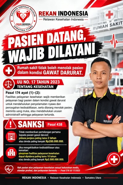 REKAN Indonesia Sumut Desak Investigasi Dugaan Pengabaian Pasien Gawat Darurat di RSUD Rantauprapat