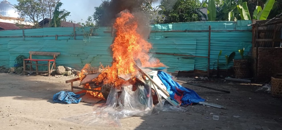 Respon Cepat Aduan Warga, Polsek kutalimbaru Basmi Lokasi Sarang Narkoba dan Judi Jackpot