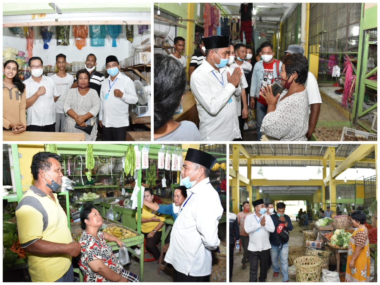 Pedagang Pasar Perbaungan Keluhkan Kutipan Uang Lapak dan Meja 1,8 Juta Rupiah