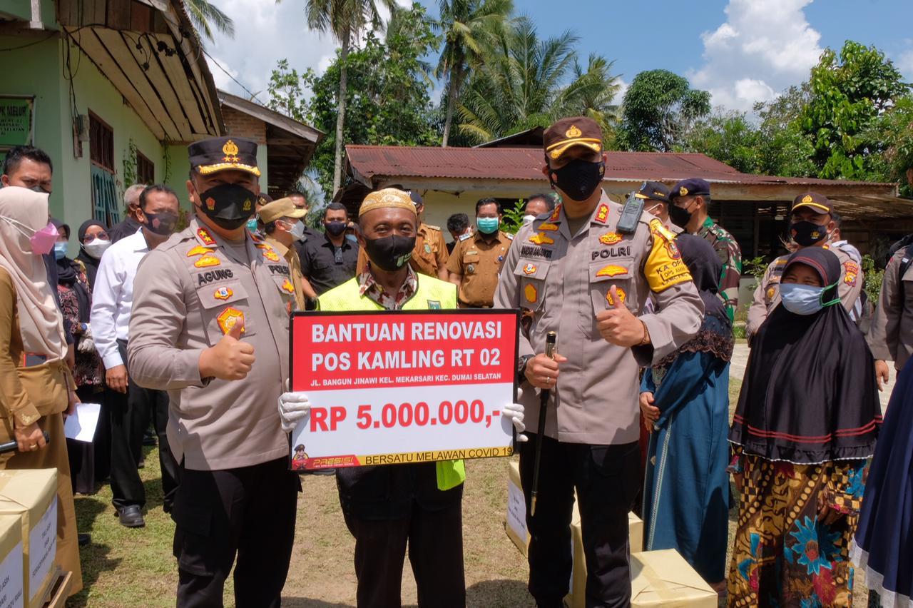 Irjen Agung : Posko PPKM Wujud Negara Hadir di Masyarakat, Ujung Tombak Penanganan Covid-19