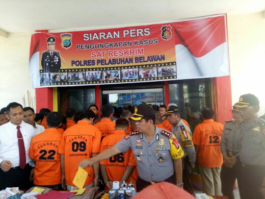 Polres Pelabuhan Belawan Ungkap Hasil Tindakan Kejahatan  Selama Bulan Ramadhan