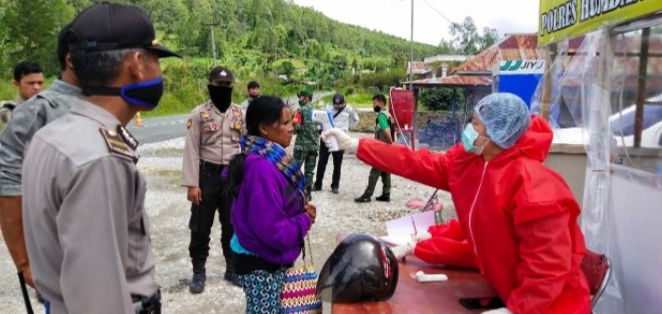 Posko Jaga Perbatasan Hutajulu Pollung Humbahas Ambruk, Mana Dinas Terkait???