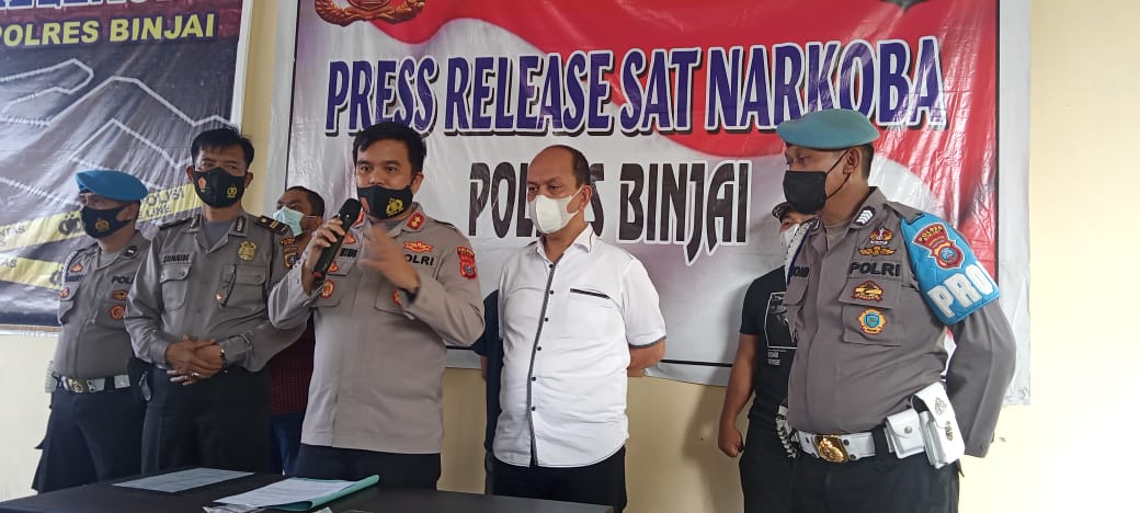 Pengungkapan Penangkapan Kasus Narkoba Di Warnet Viral, Kapolres Binjai Jelaskan Jejak Rekam Pelaku