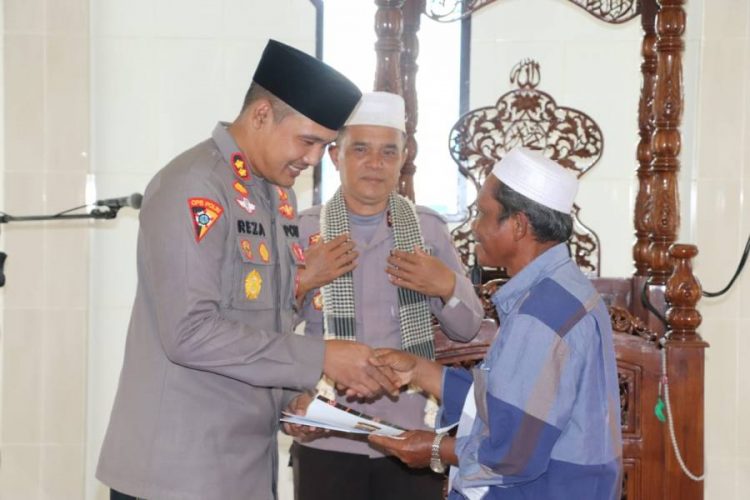 Safari Jumat, Kapolres Madina ajak Masyarakat Jaga Kamtibmas