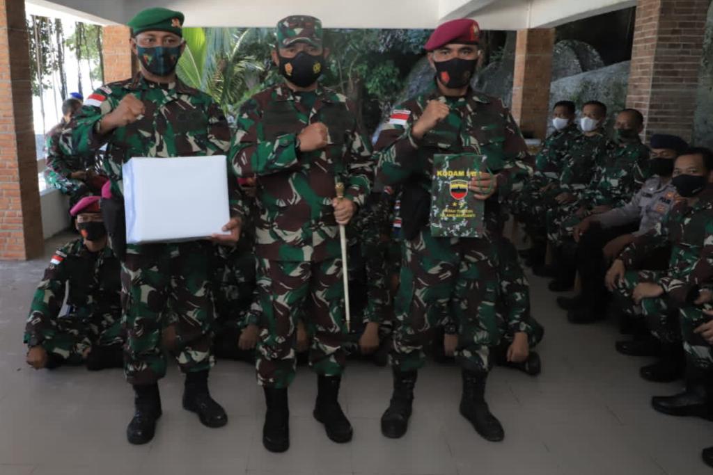 Pangdam I/BB Kunjungi Satgas Pamops Pulau Berhala