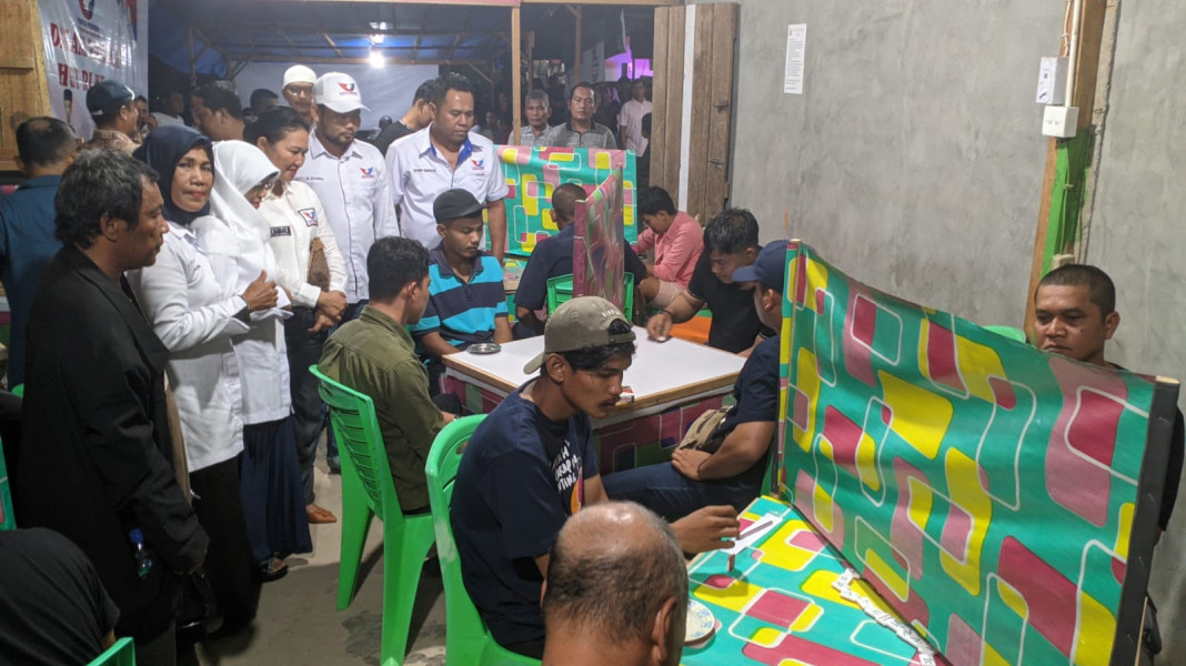 HUT RI ke 78, Partai Perindo Kota Dumai, Menggelar Open Turnamen Domino se Kota Dumai