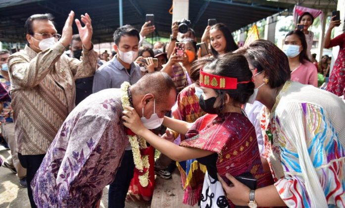 Gubernur Sumatera Utara Resmikan Gereja Stasi ST Yosep Bah Perak