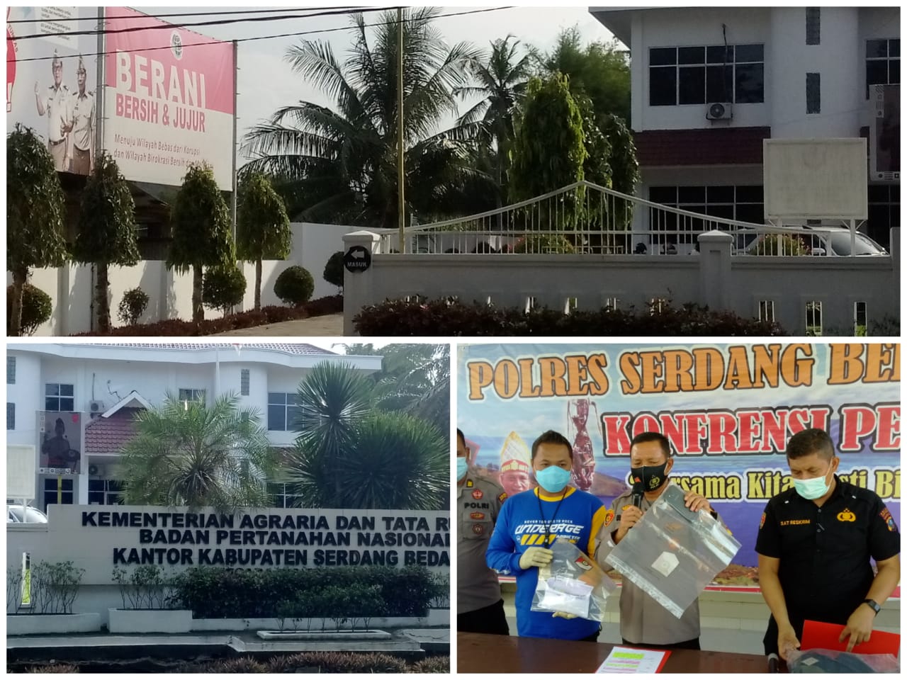 Oknum Pegawai Honor BPN Sergai Terjaring OTT  Kapolres Sergai: Ini Wujud Betapa Susahnya Masyarakat