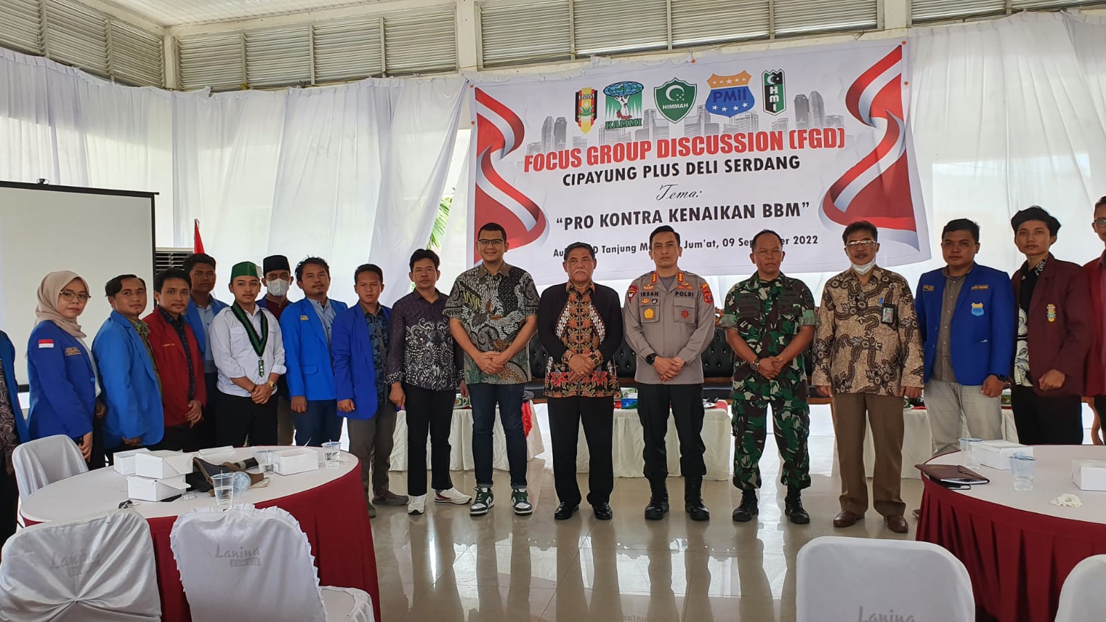 Wabup Buka FGD Bahas Kenaikan BBM