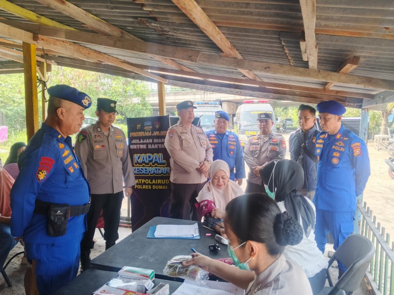 Polres Dumai Hadir di Tengah Masyarakat Pesisir Melalui Program JALUR