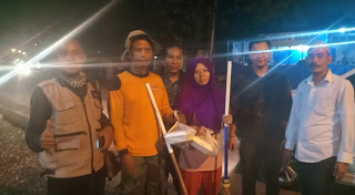 Wartawan Medan Utara Gelar Sahur On The Road Di Seputaran Marelan