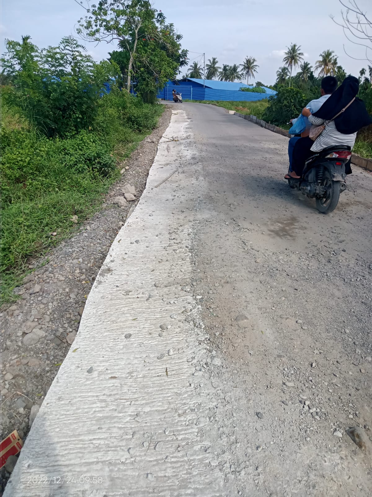 LSM SUKMA: Tak ada Plank Proyek Dicurigai Pembangunan Jalan Desa Tuntungan 1 Asal jadi
