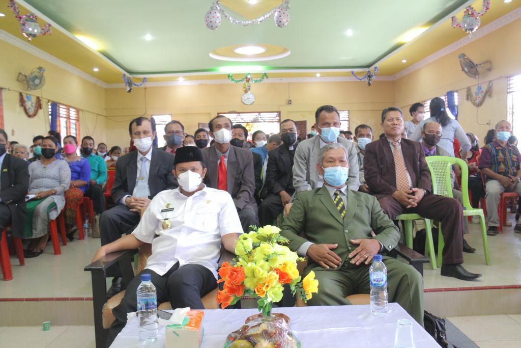 Wabup Sergai: Teloransi Hidup Rukun Beragama  Sebagai Contoh di Perayaan Natal 